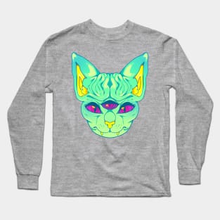 All Seeing Sphynx: B Long Sleeve T-Shirt